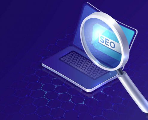 SEO audit and website analysis illustration